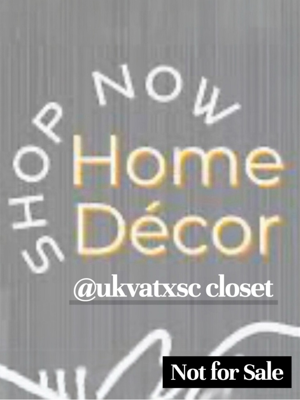 ✨Home Accents & Decor✨